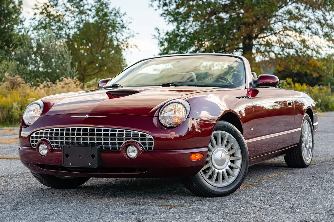 2002 Ford Thunderbird, sold Oct 2026