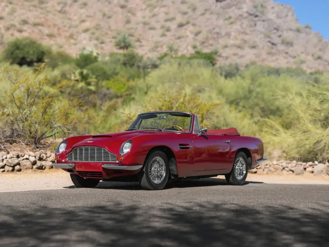 1966 Aston Martin DB6 Volante, sold Aug 2026