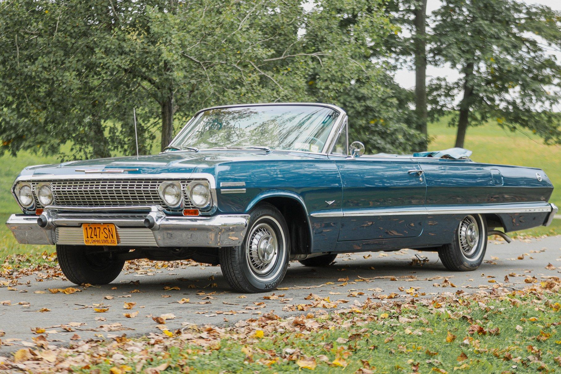 1963 Chevrolet Impala Convertible, sold Oct 2026