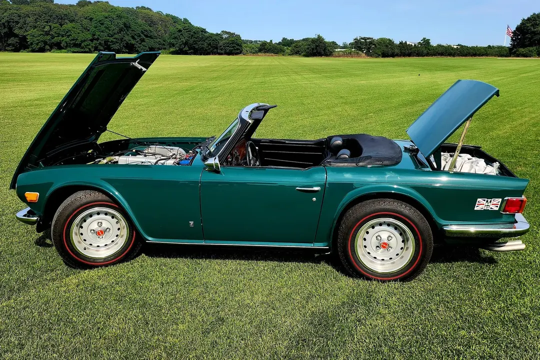1969 Triumph TR6, sold Oct 2026