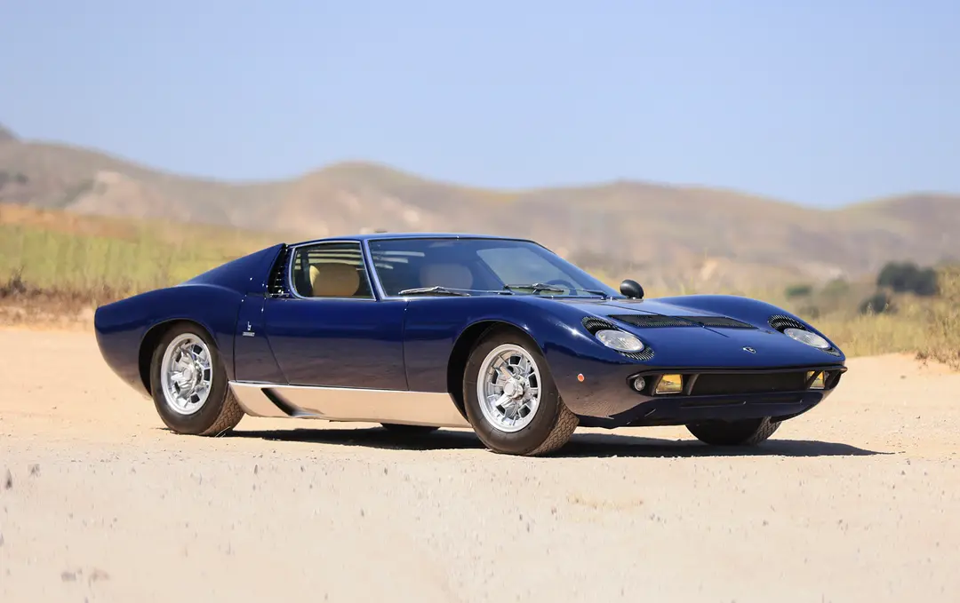 1966 Lamborghini Miura P400, sold Aug 2025