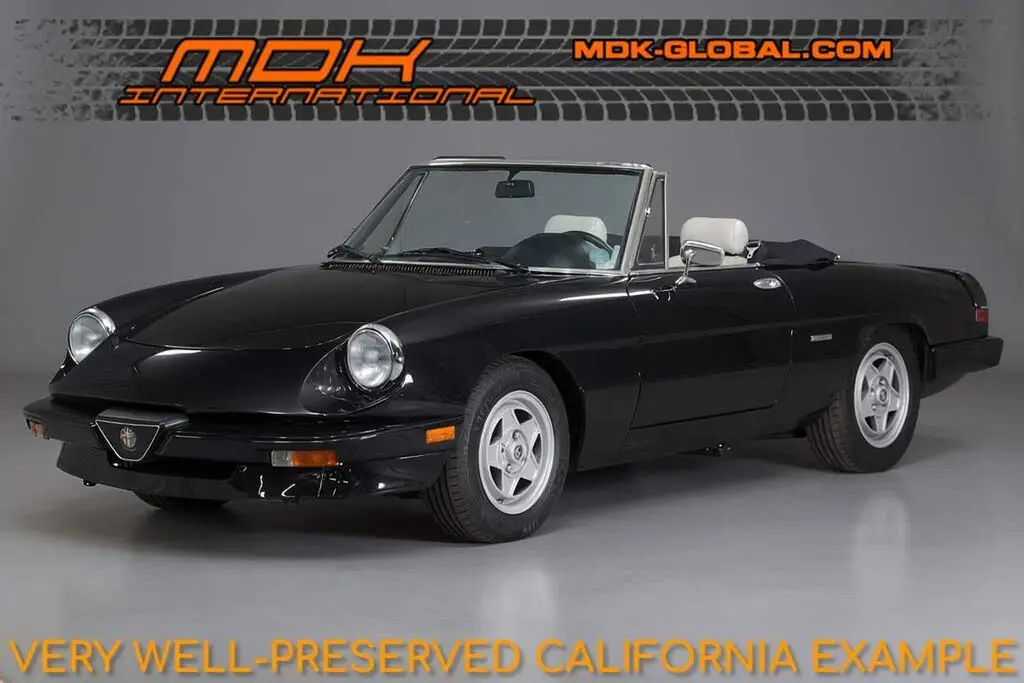 1986 Alfa Romeo Spider
