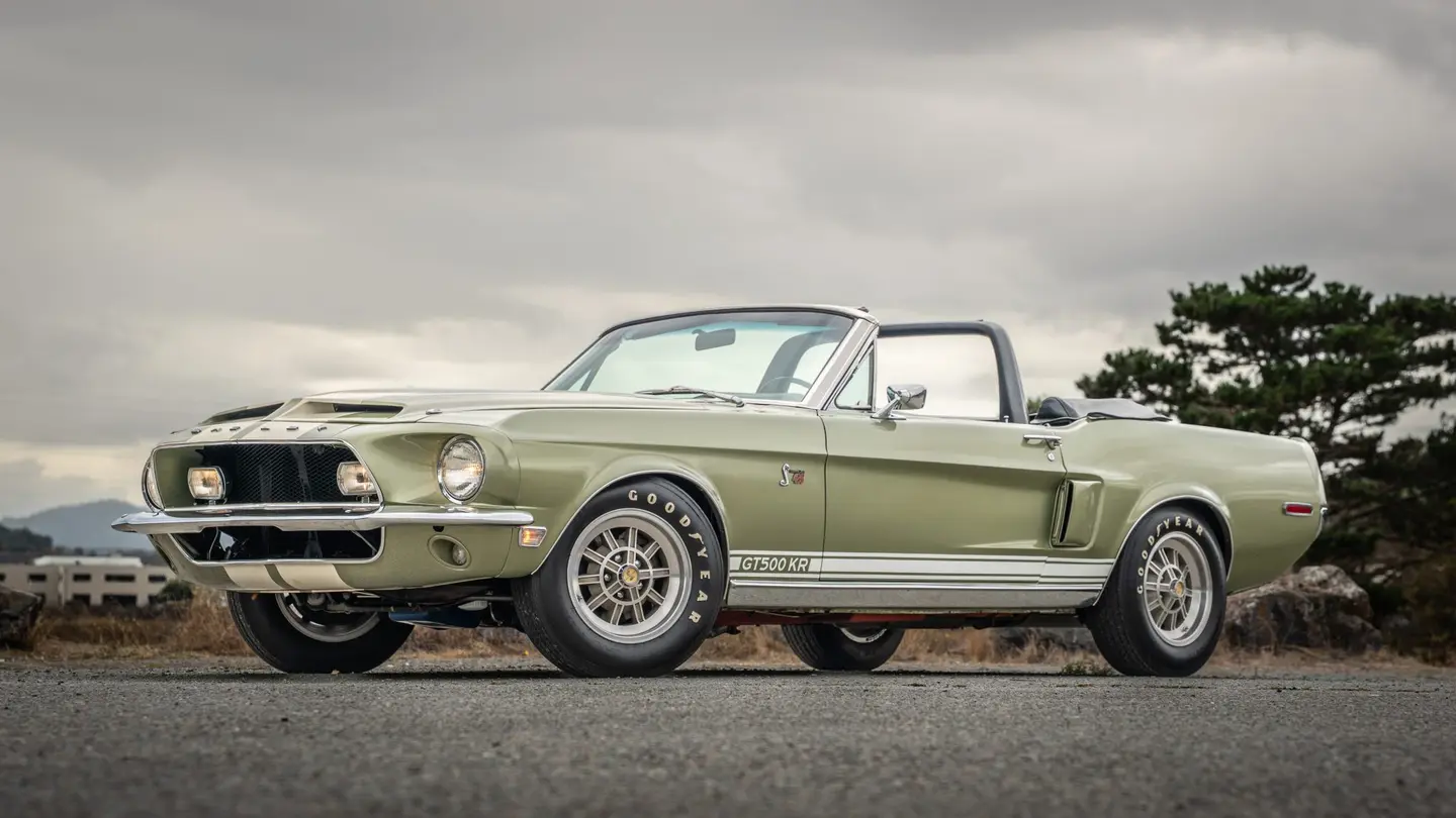 1967 Shelby Mustang GT500KR, sold Oct 2025