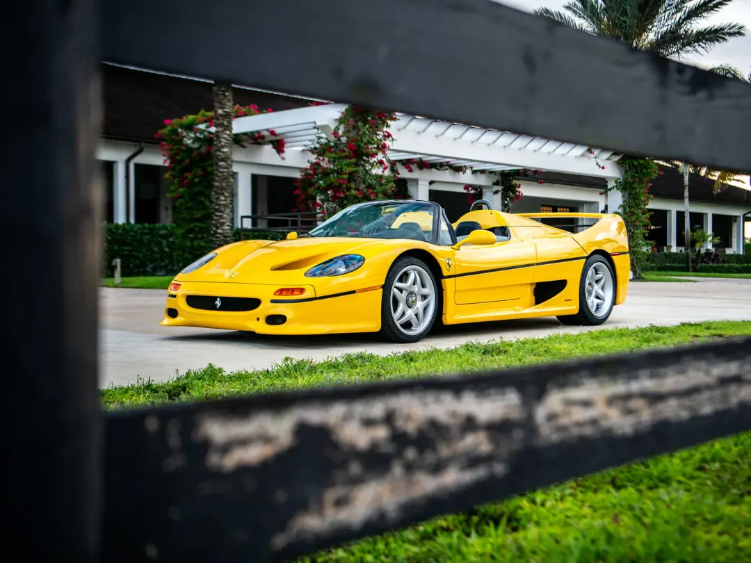 1995 Ferrari F50, sold Aug 2025