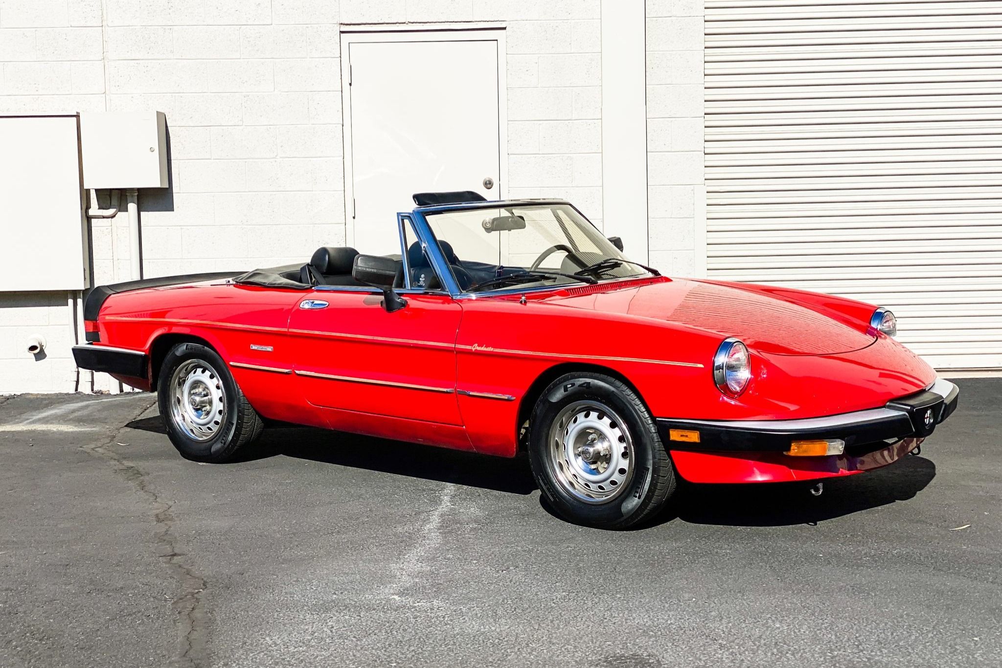 1986 Alfa Romeo 105 Series Spider