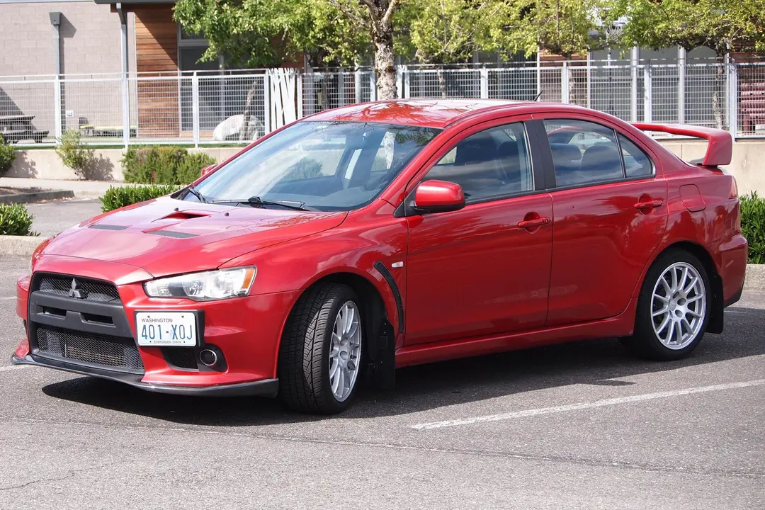 2008 Mitsubishi Lancer Evolution X GSR, sold Aug 2026