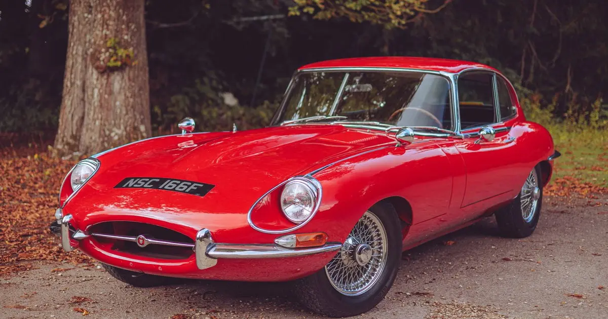 1968 Jaguar E-Type Series 1.5 Roadster, sold Jul 2025