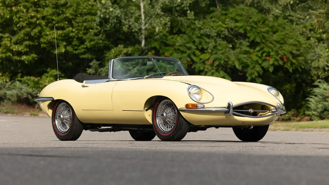 1968 Jaguar E-Type Roadster, sold Oct 2026