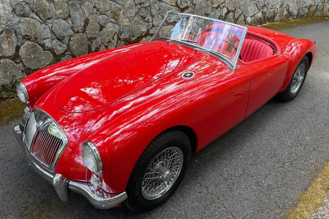1956 MG MGA Coupe, sold Sep 2026