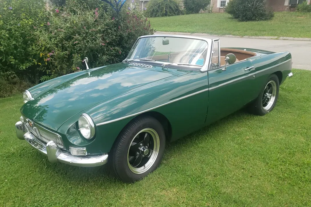 1962 MG MGB Roadster, sold Aug 2026