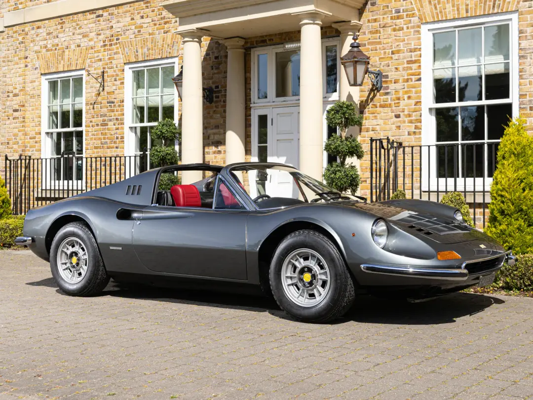 1972 Ferrari Dino 246 GTS Chairs & Flares, sold Jul 2026
