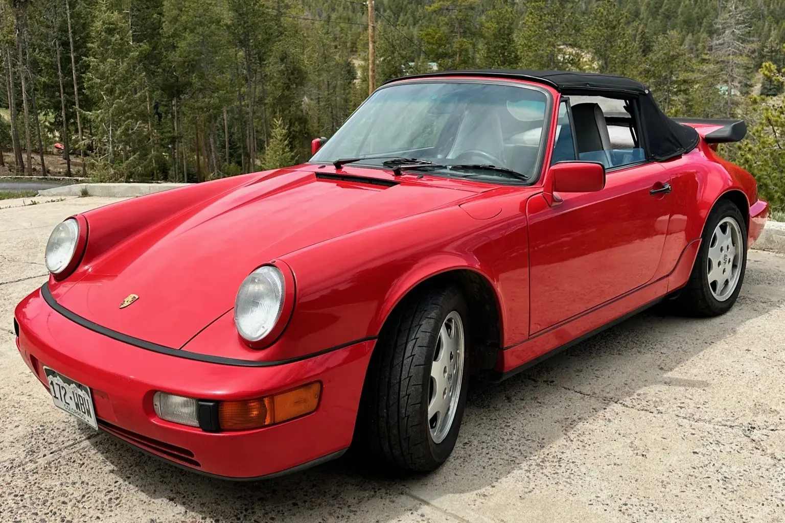 1991 Porsche 911 Carrera 2 Cabriolet