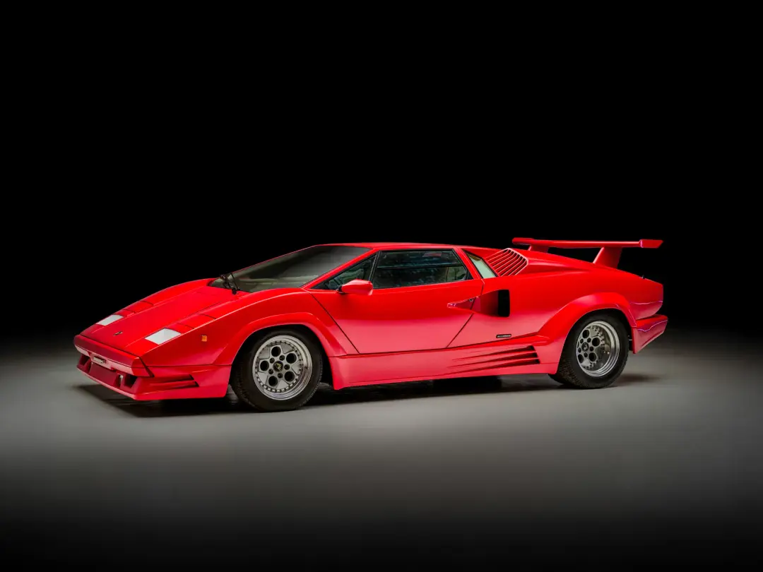 1988 Lamborghini Countach 25th Anniversary, sold Dec 2025