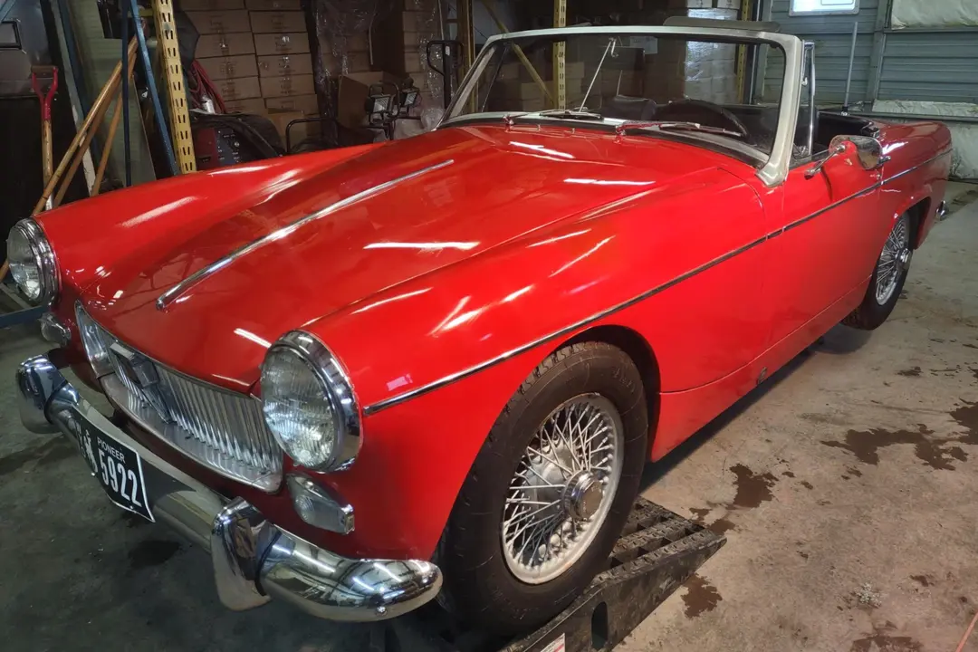 1961 MG Midget, sold Apr 2026
