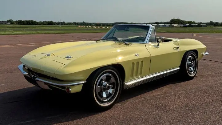 1963 Chevrolet Corvette Sting Ray Convertible, sold Jul 2026