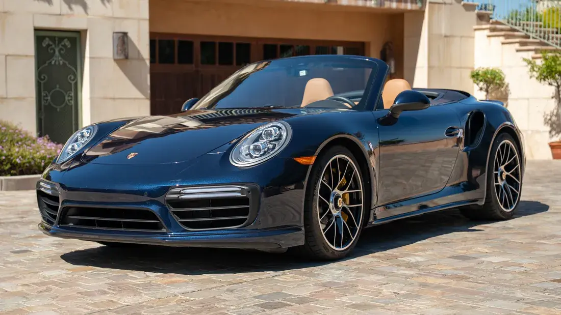 2017 Porsche 911 Turbo S Cabriolet, sold Oct 2025