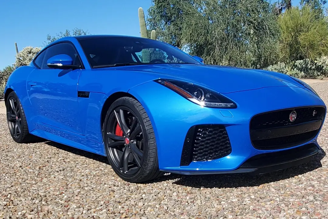 2016 Jaguar F-Type SVR Coupe, sold Dec 2025