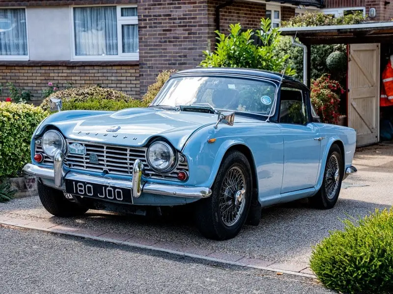 1961 Triumph TR4, sold Oct 2026