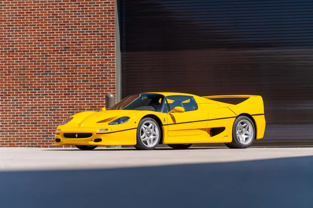 1995 Ferrari F50, sold Aug 2026