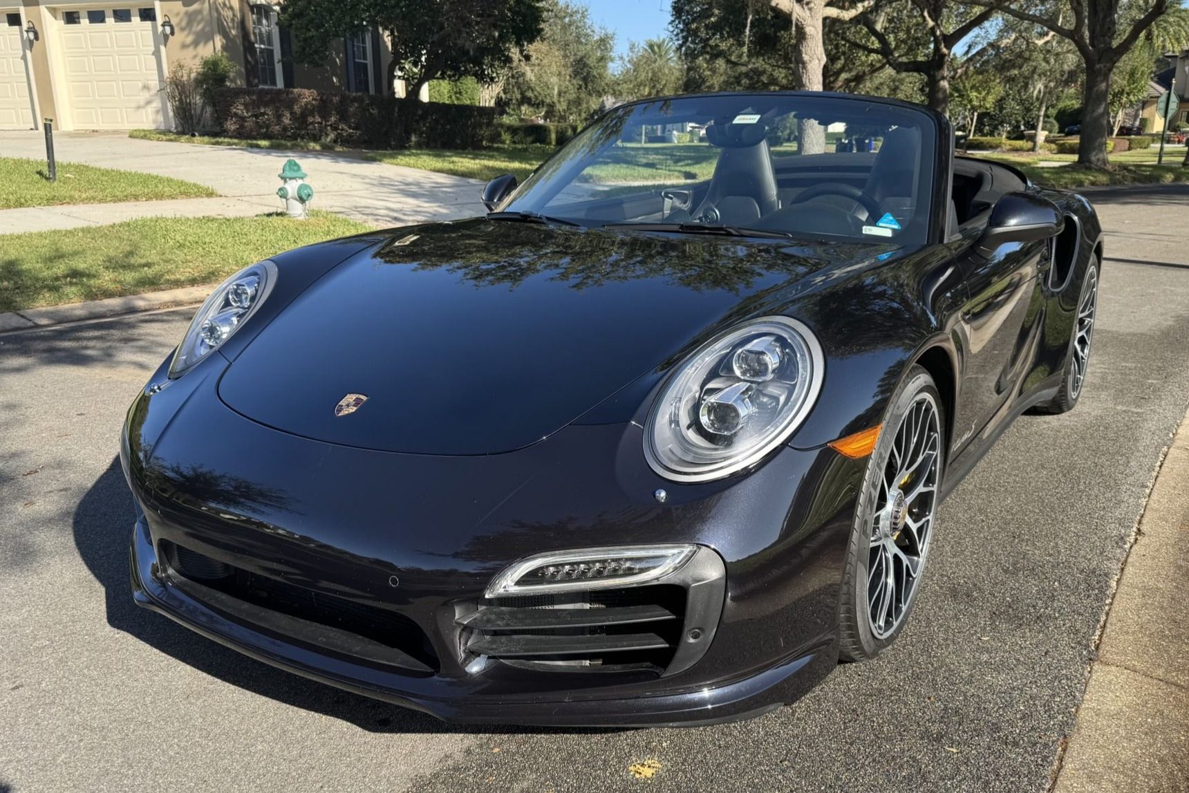 2015 Porsche 911 Turbo S Cabriolet