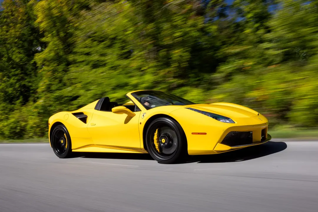 2016 Ferrari 488 Spider, sold Oct 2026