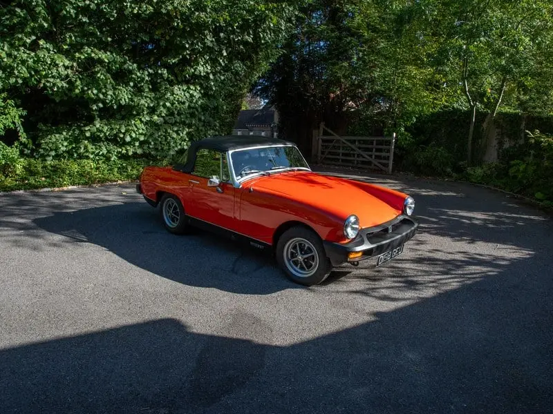 1974 MG Midget 1500, sold Sep 2026