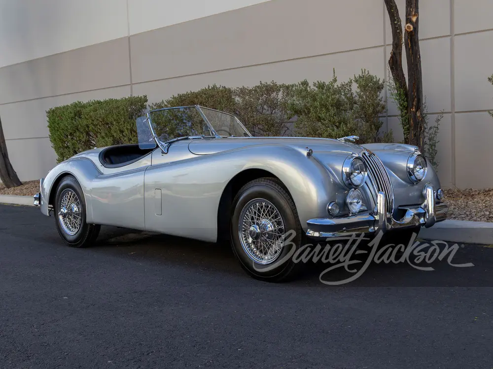 1954 Jaguar XK140 Roadster, sold Sep 2026