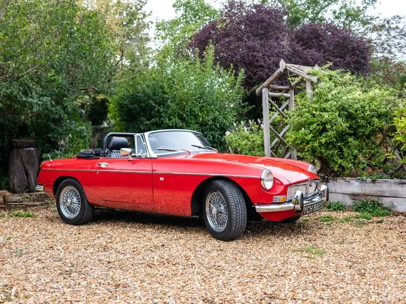 1975 MG MGB Roadster, sold Sep 2026