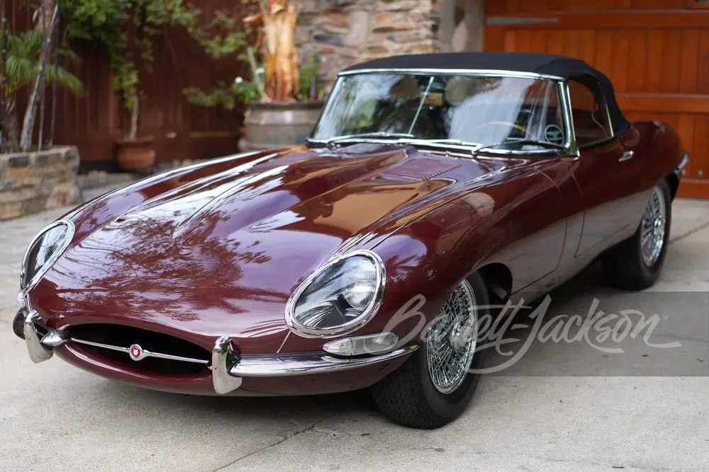 1964 Jaguar E-Type Roadster 4.2, sold Jan 2024