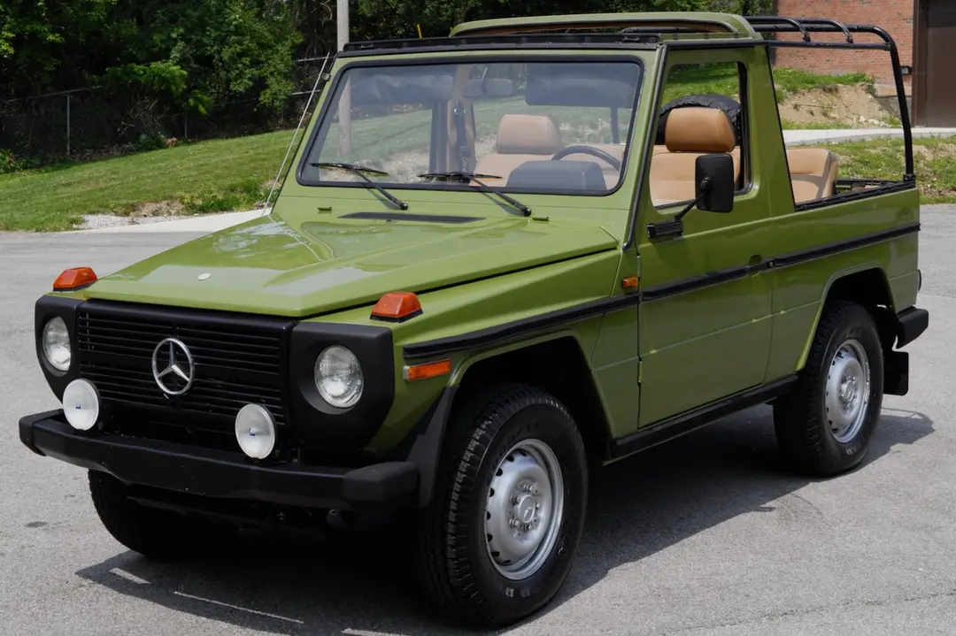 1979 Mercedes-Benz G-Class Cabriolet, sold Jul 2025