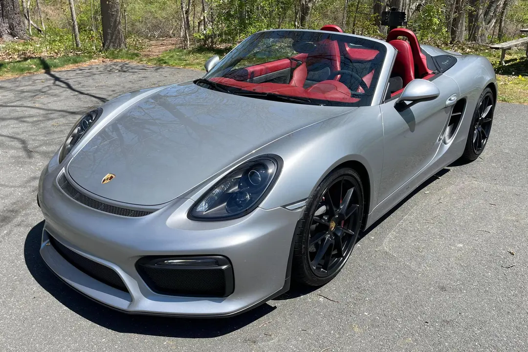 2015 Porsche Boxster Spyder, sold May 2026