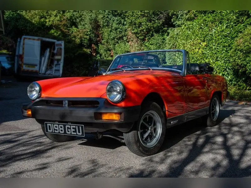 1974 MG Midget 1500, sold Sep 2026