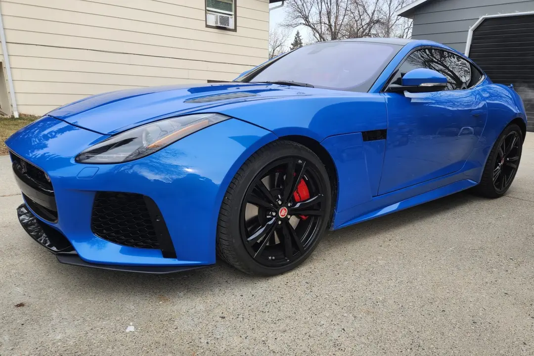 2016 Jaguar F-Type SVR Coupe, sold Jan 2026