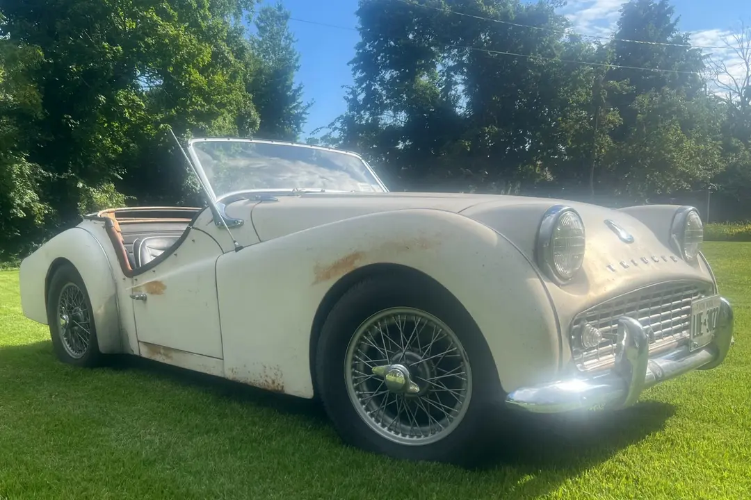 1955 Triumph TR3, sold Sep 2026