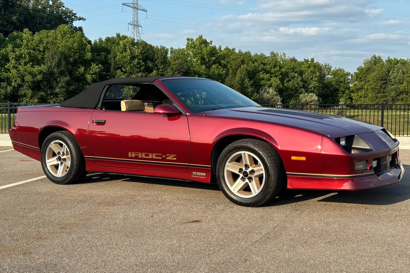 1987 Chevrolet Camaro Convertible, sold Oct 2026