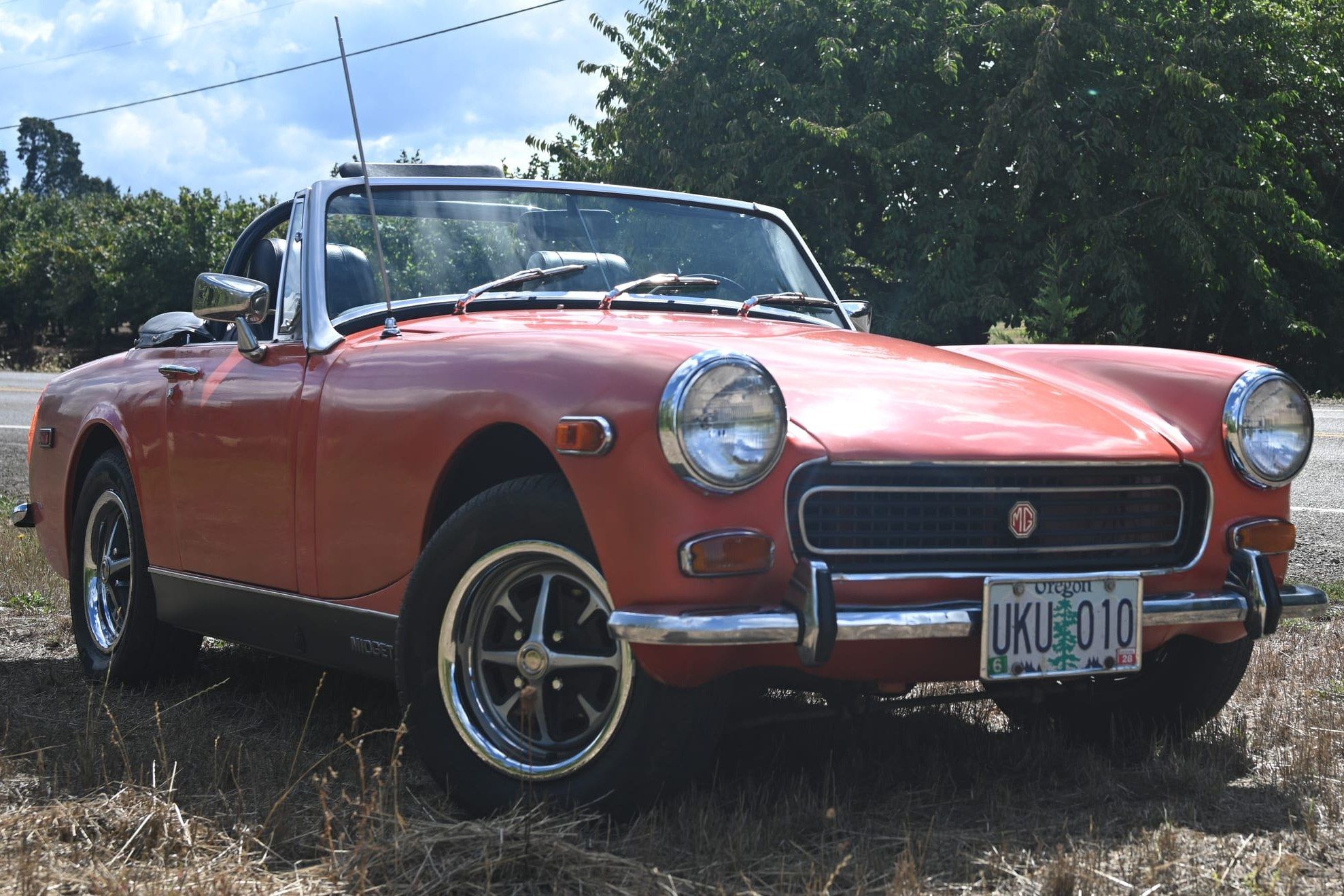 1973 MG Midget 1500, sold Oct 2026