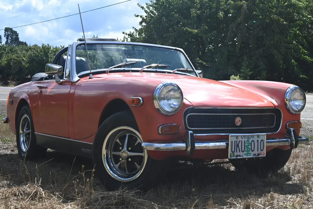 1974 MG Midget 1500, sold Oct 2026