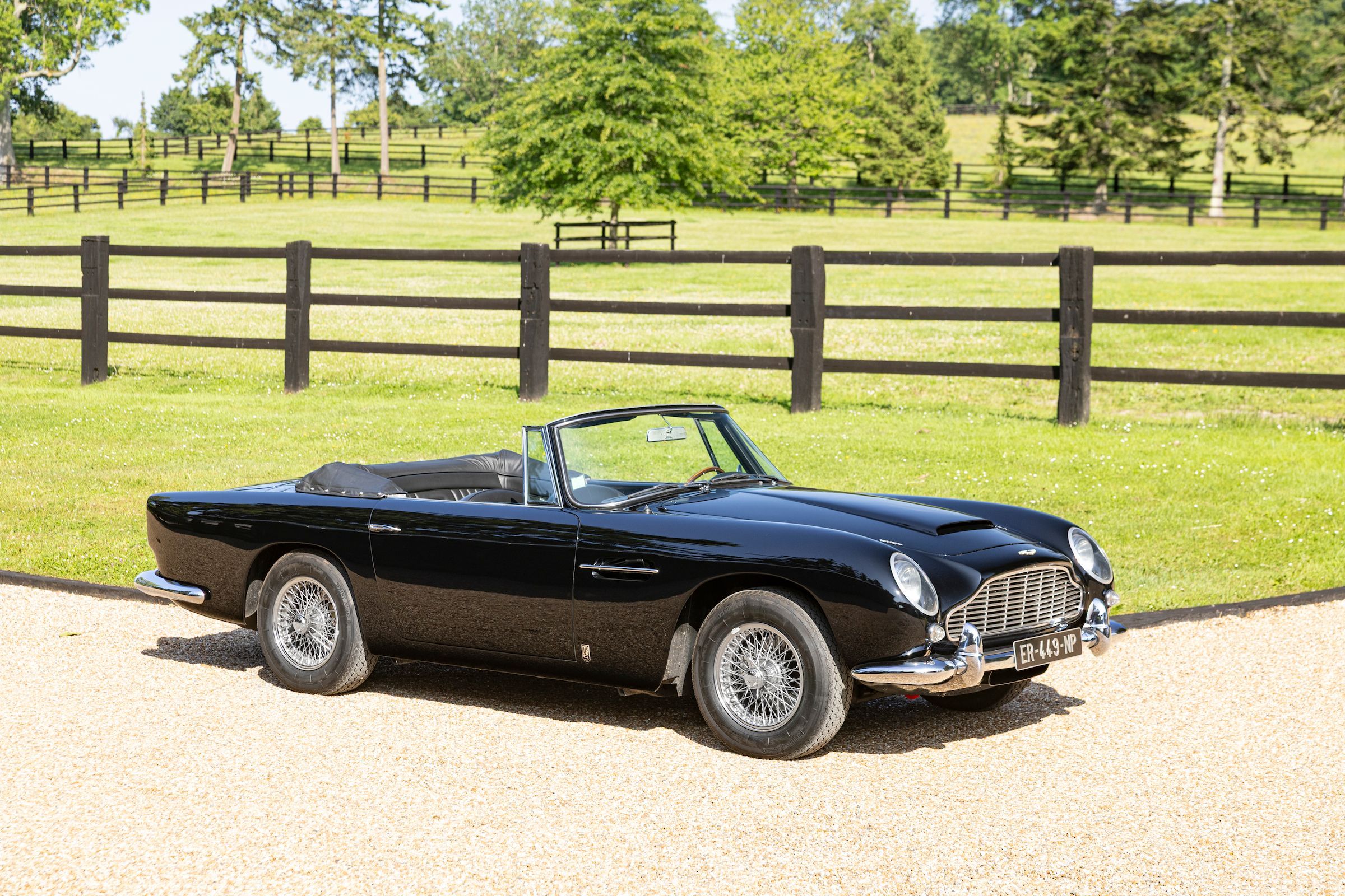 1963 Aston Martin DB5 Convertible, sold Oct 2025