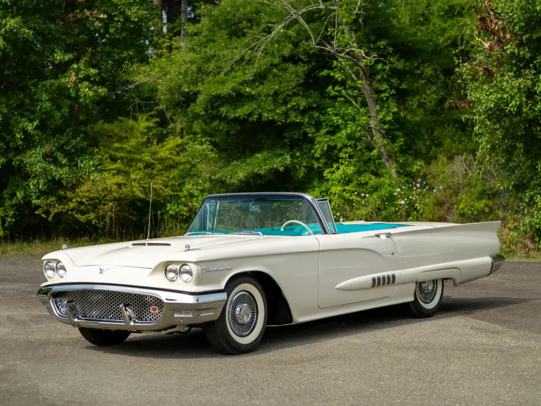 1958 Ford Thunderbird, sold Oct 2026