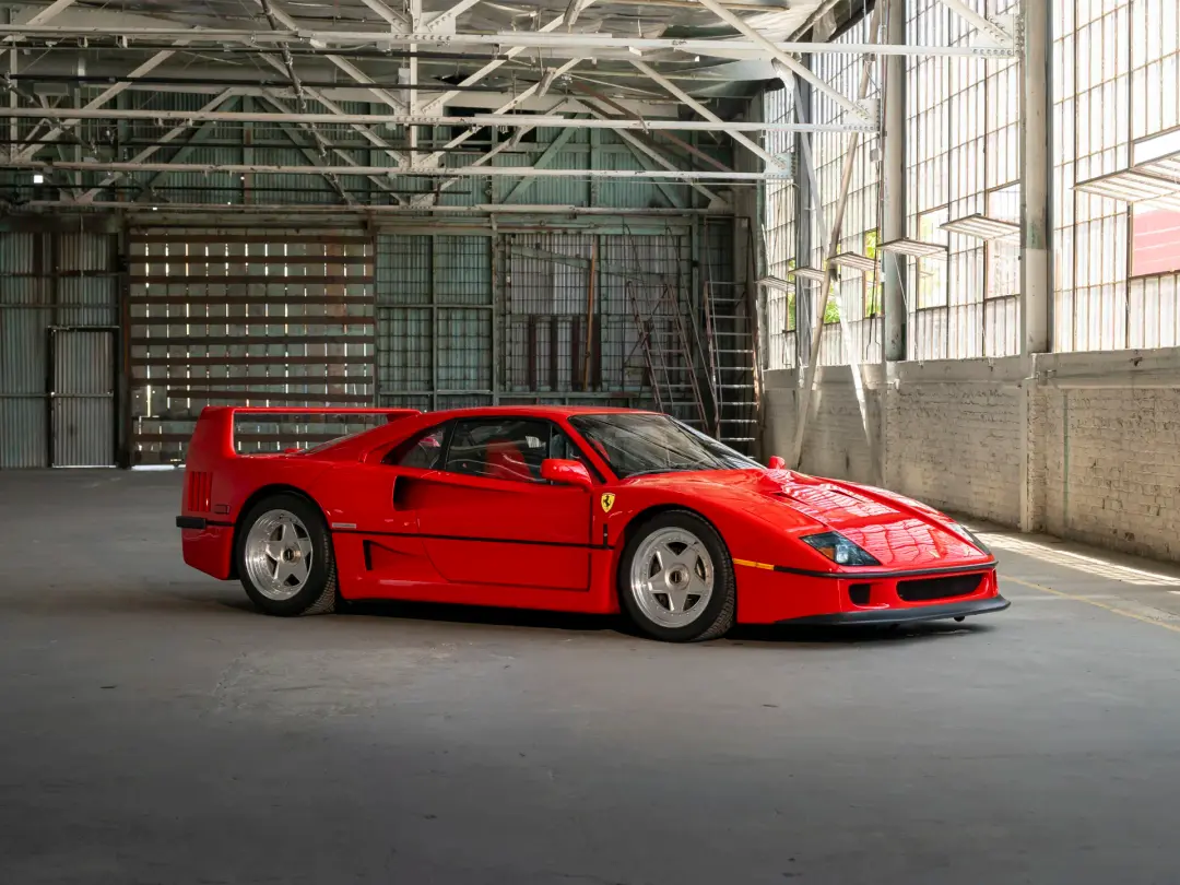 1987 Ferrari F40, sold Aug 2026