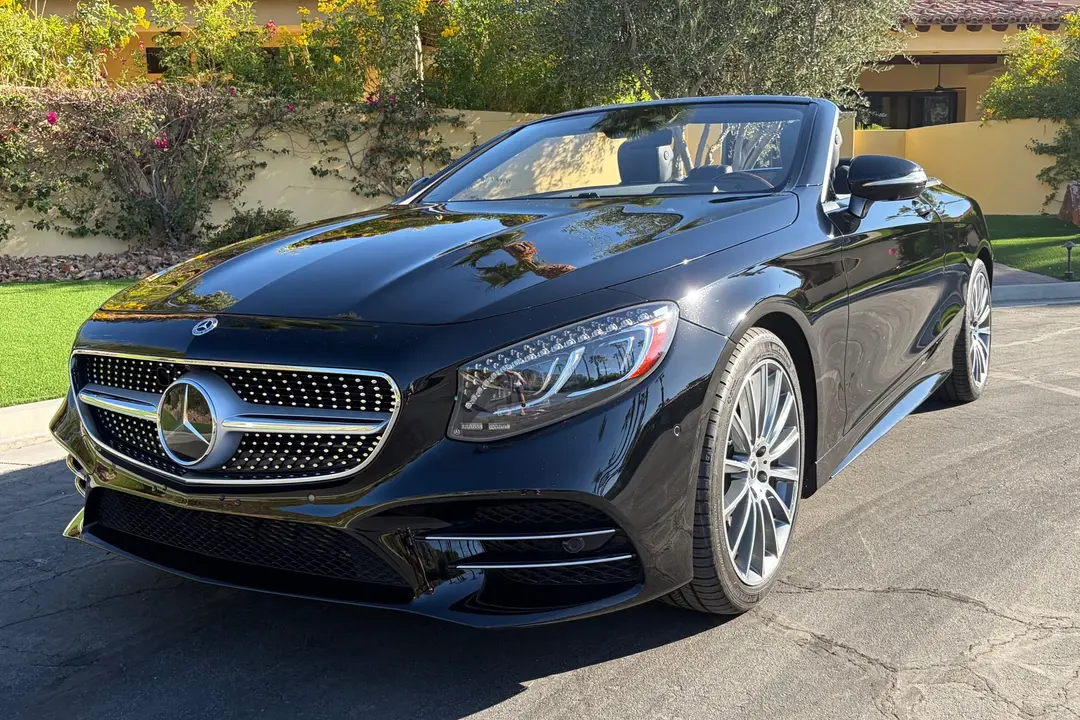 2017 Mercedes-Benz S-Class Cabriolet, sold Aug 2026