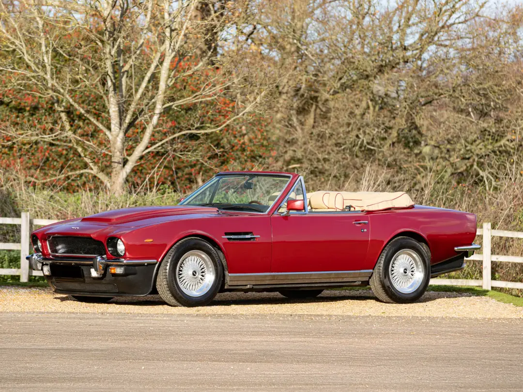 1978 Aston Martin V8 Volante, sold Jan 2026