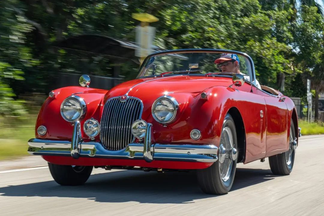 1958 Jaguar XK150 Roadster, sold Jun 2026