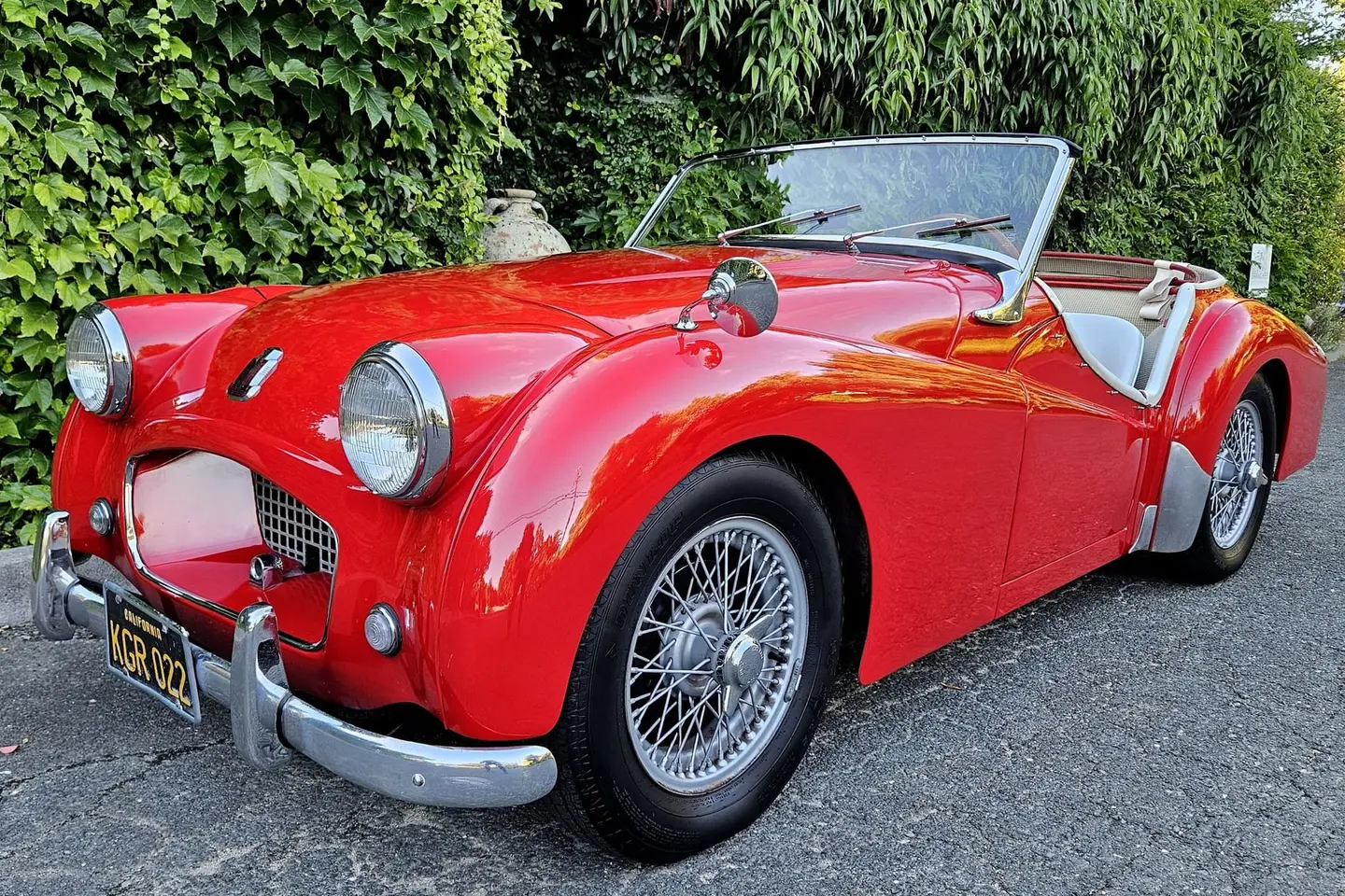 1953 Triumph TR2, sold Oct 2026