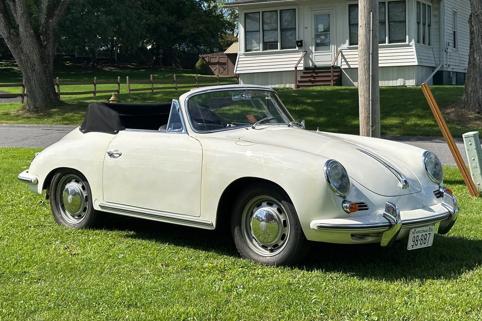 1965 Porsche 356 Cabriolet, sold Sep 2026