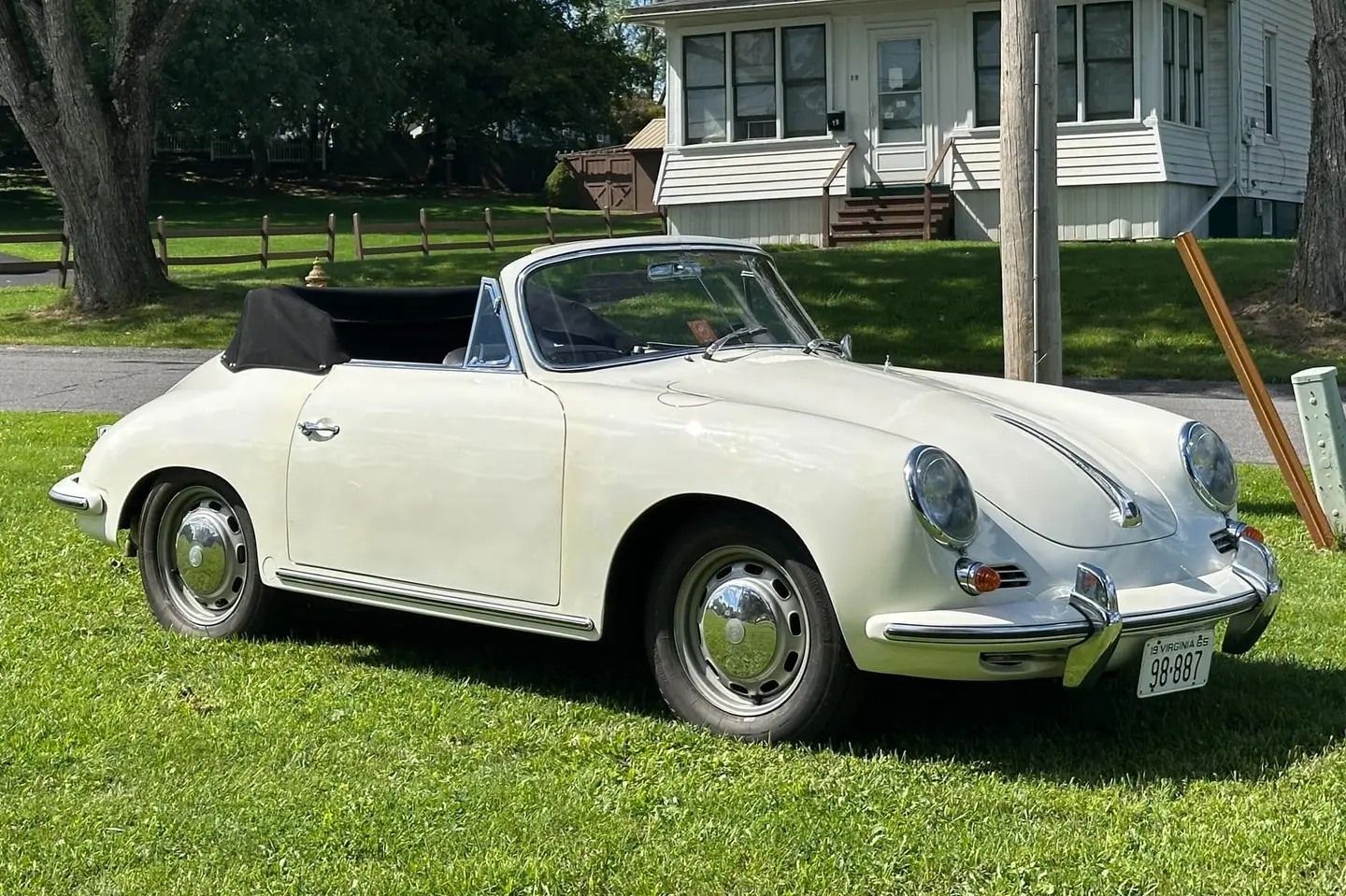 1963 Porsche 356 Cabriolet, sold Sep 2026
