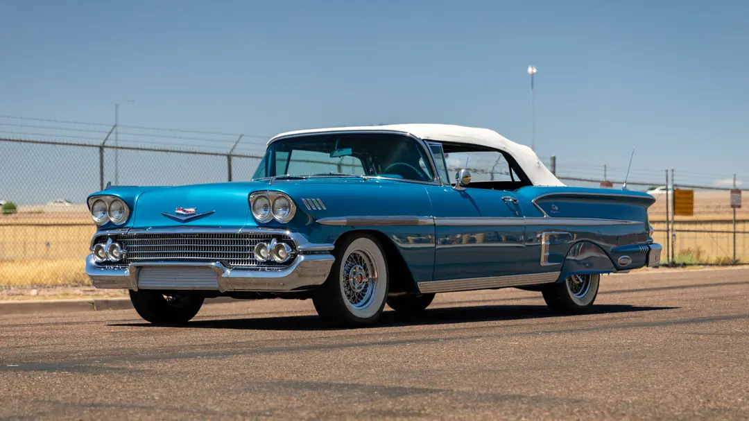 1958 Chevrolet Impala Convertible, sold May 2026
