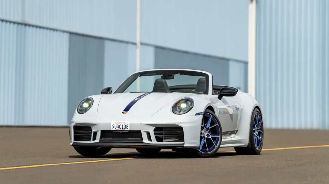 2025 Porsche 911 Carrera T Cabriolet, sold Oct 2025