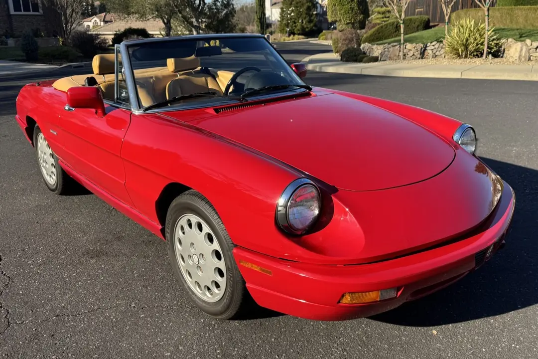 1990 Alfa Romeo Spider, sold Feb 2026