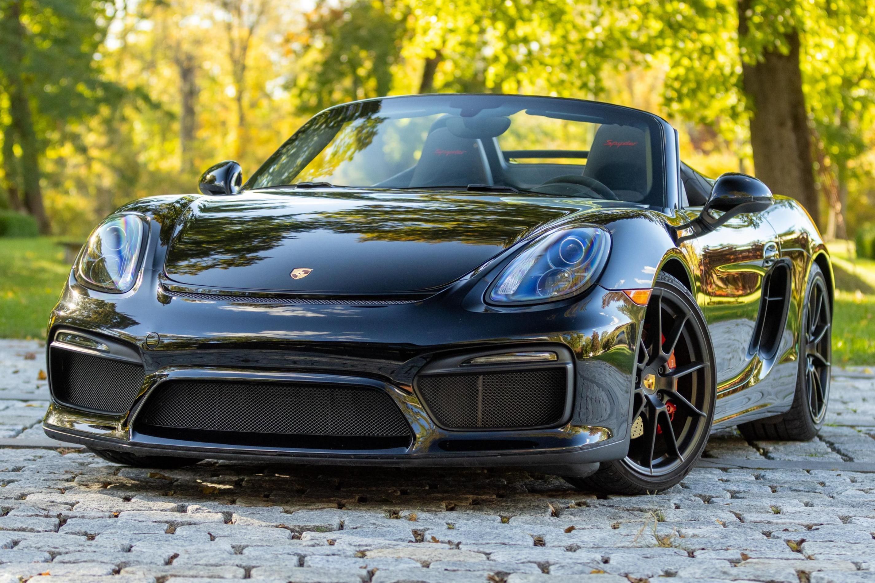 2016 Porsche Boxster Spyder